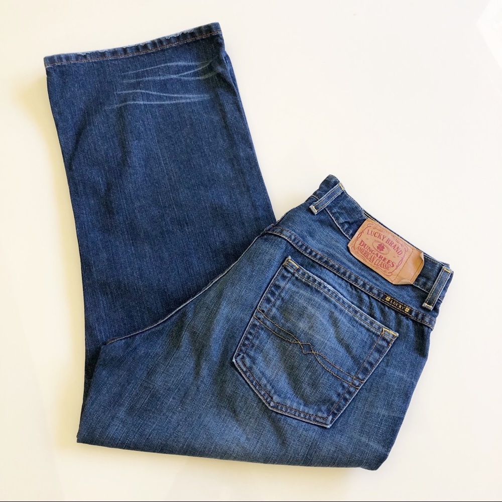 LUCKY BRAND Jeans Easy Rider Crop Size 10